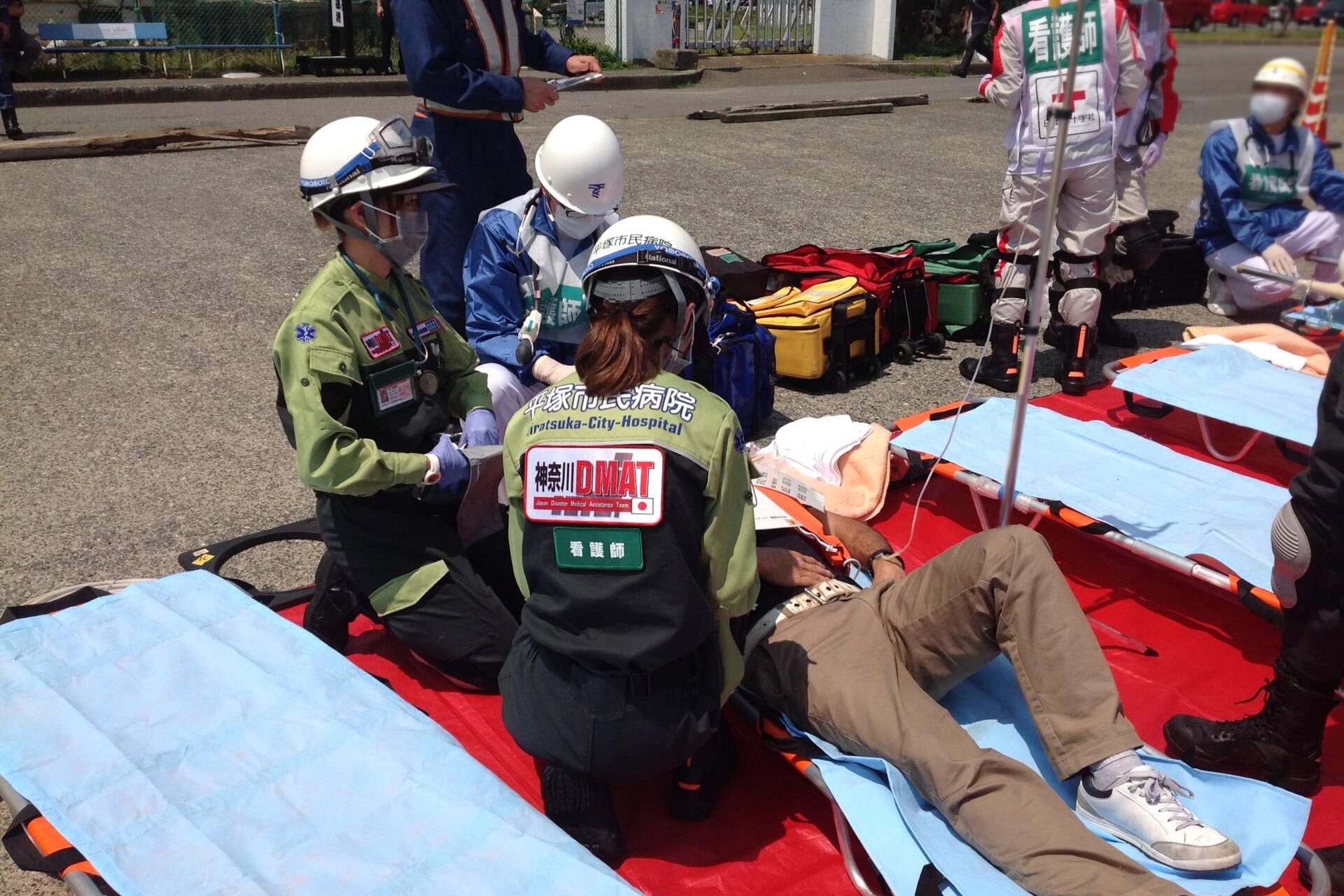 災害医療[神奈川県の地域災害拠点病院です]